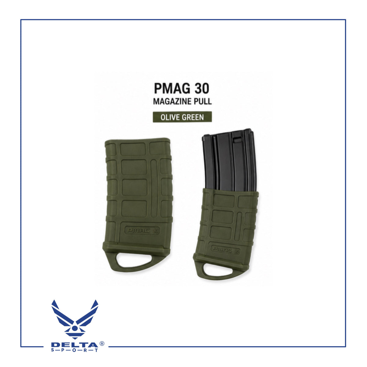 🔹PMAG 30 Magazine Pull – Rubber Magazine Sleeve.