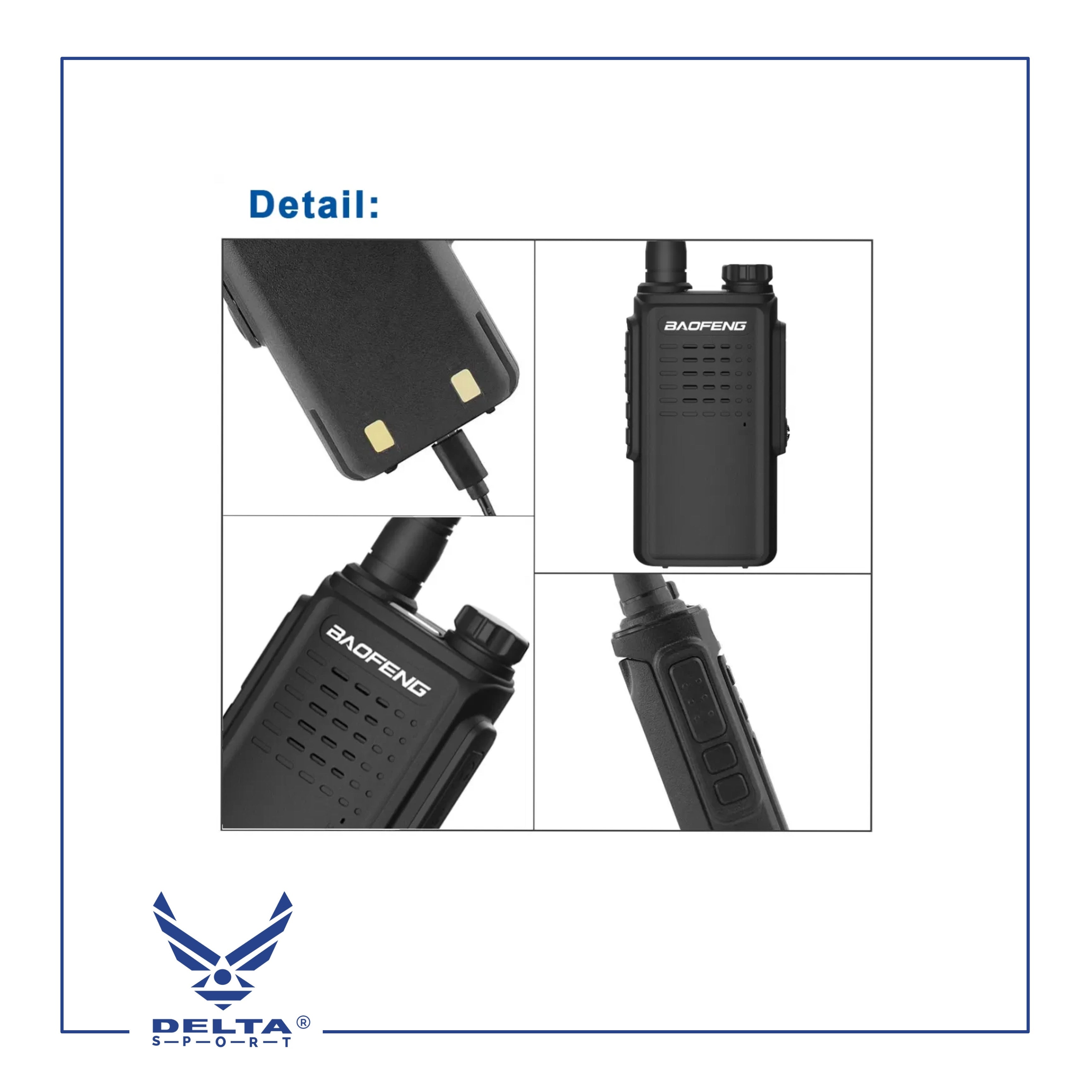 🔹BAOFENG W-31E / 2W.