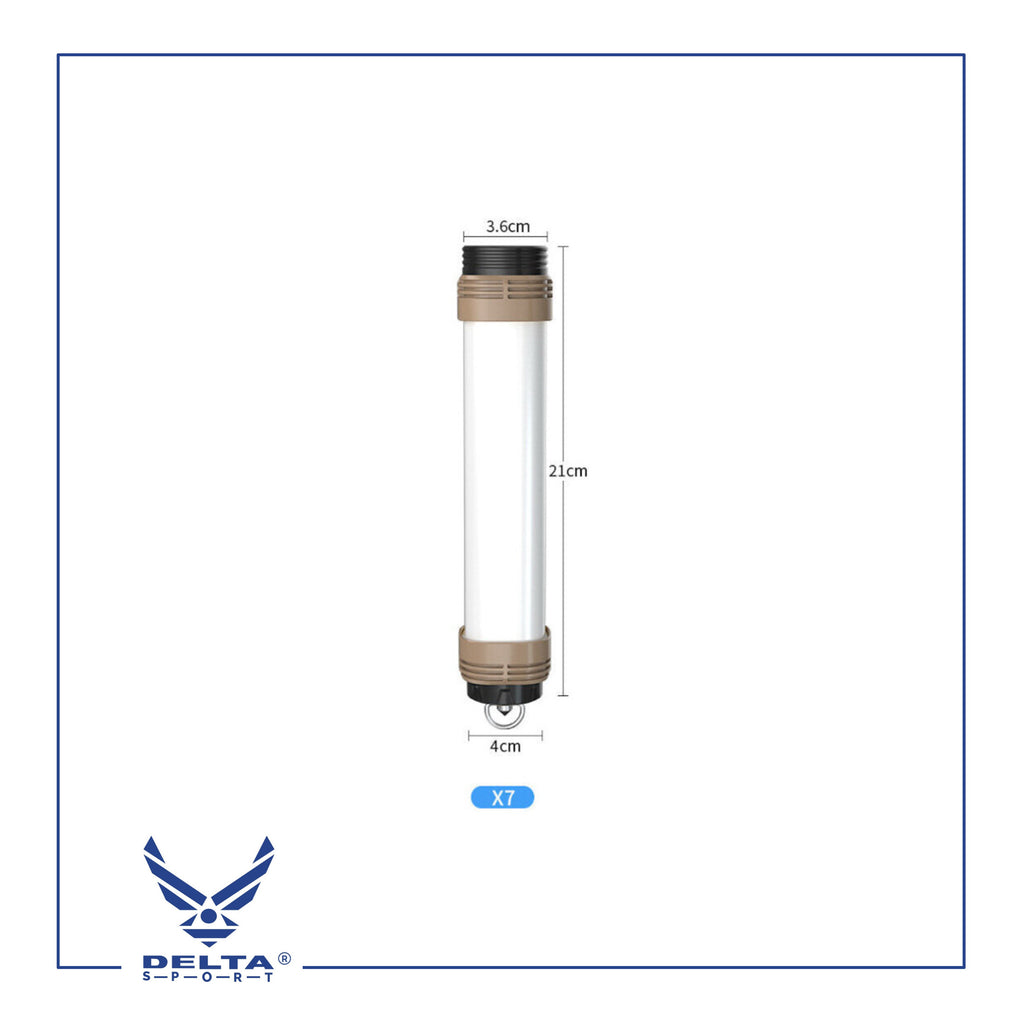 🔹Rechargeable Functional Flashlight X7-60B (21cm).
