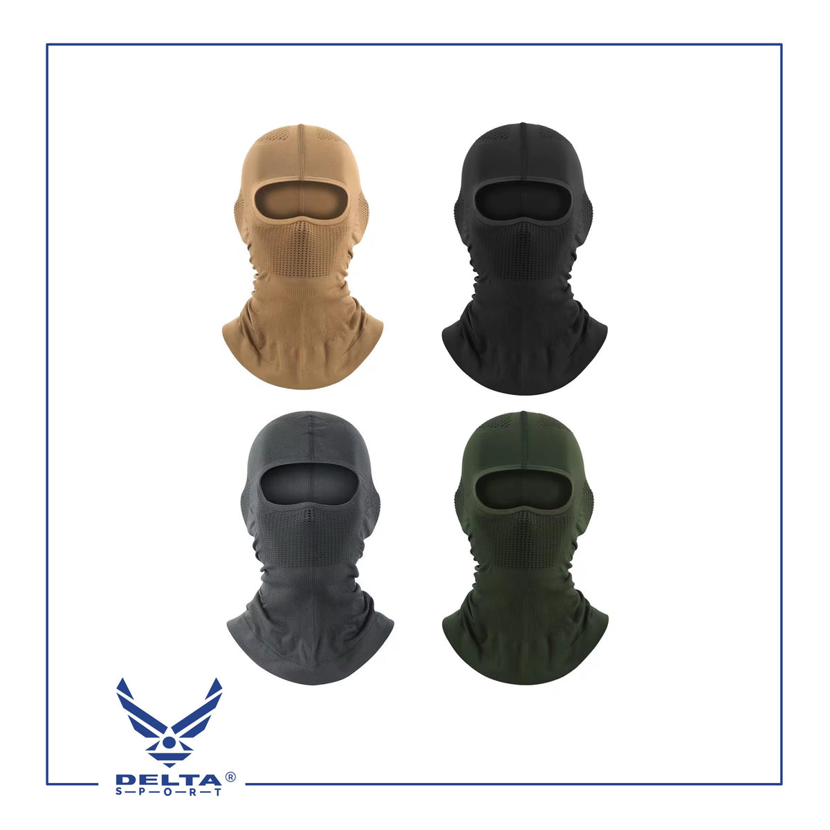 🔹Elastic Breathable Full-Face Mask.