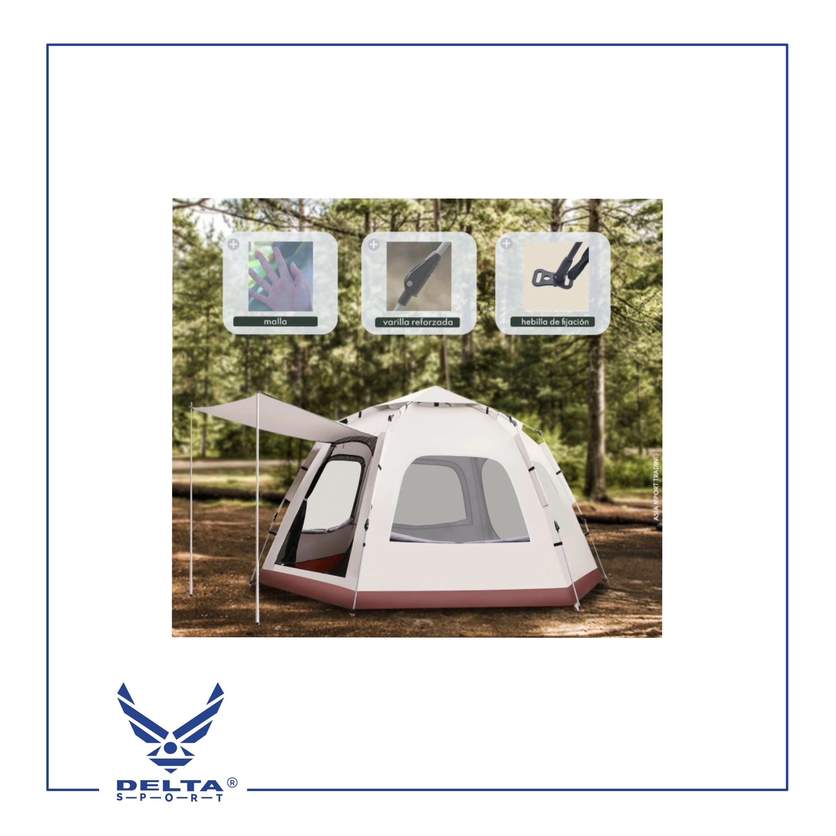 🔹New Hexagonal Automatic Tent – SZ-WHK006.