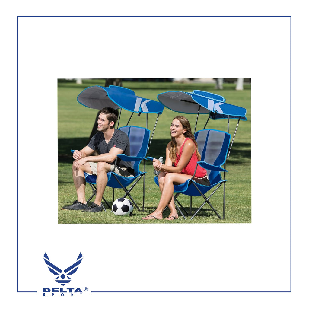 🔹Kelsyus Original Foldable
Canopy Chair.