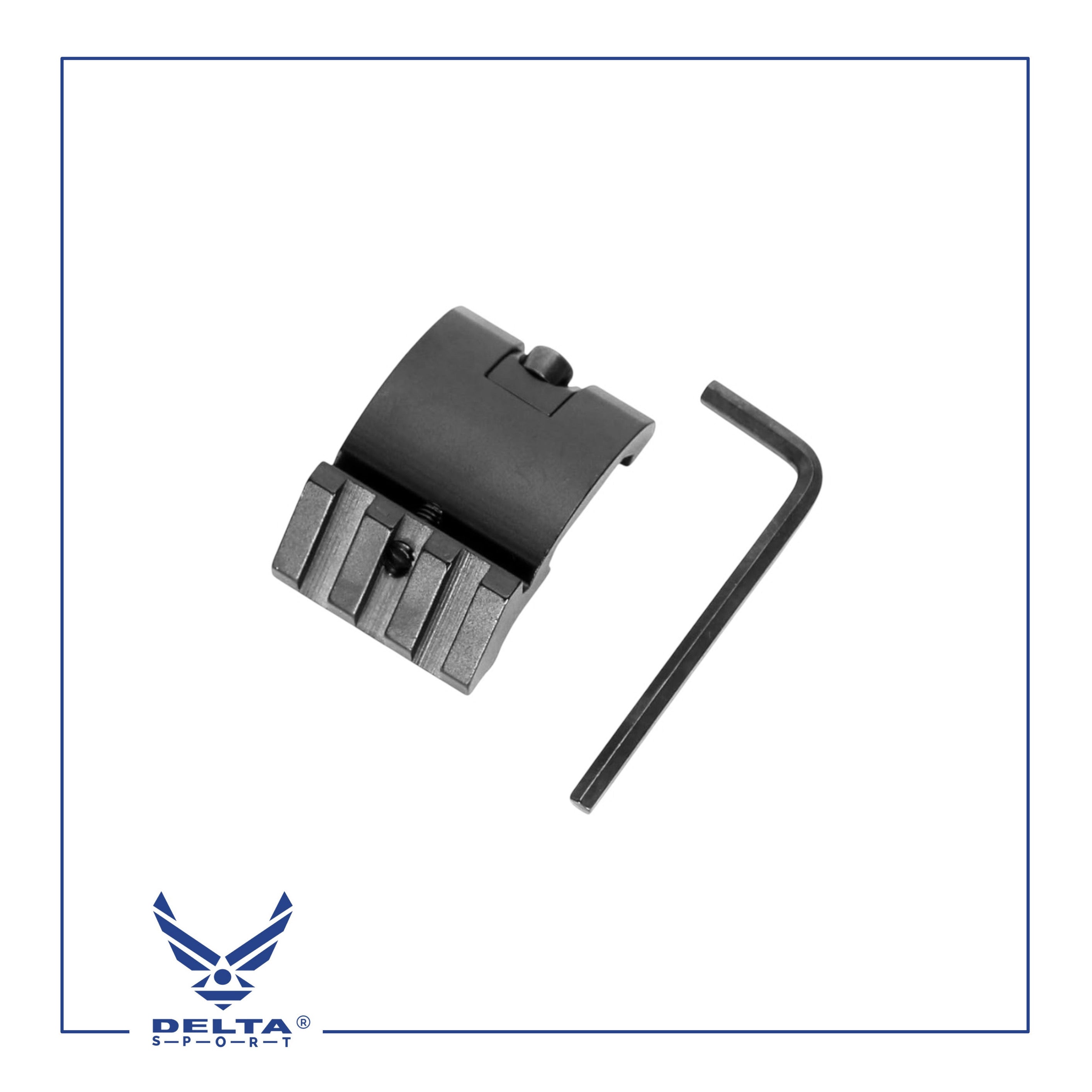 🔹Low Profile Offset Picatinny Rail Mount
For Red Dot Sights, Magnifiers & Flashlights.
