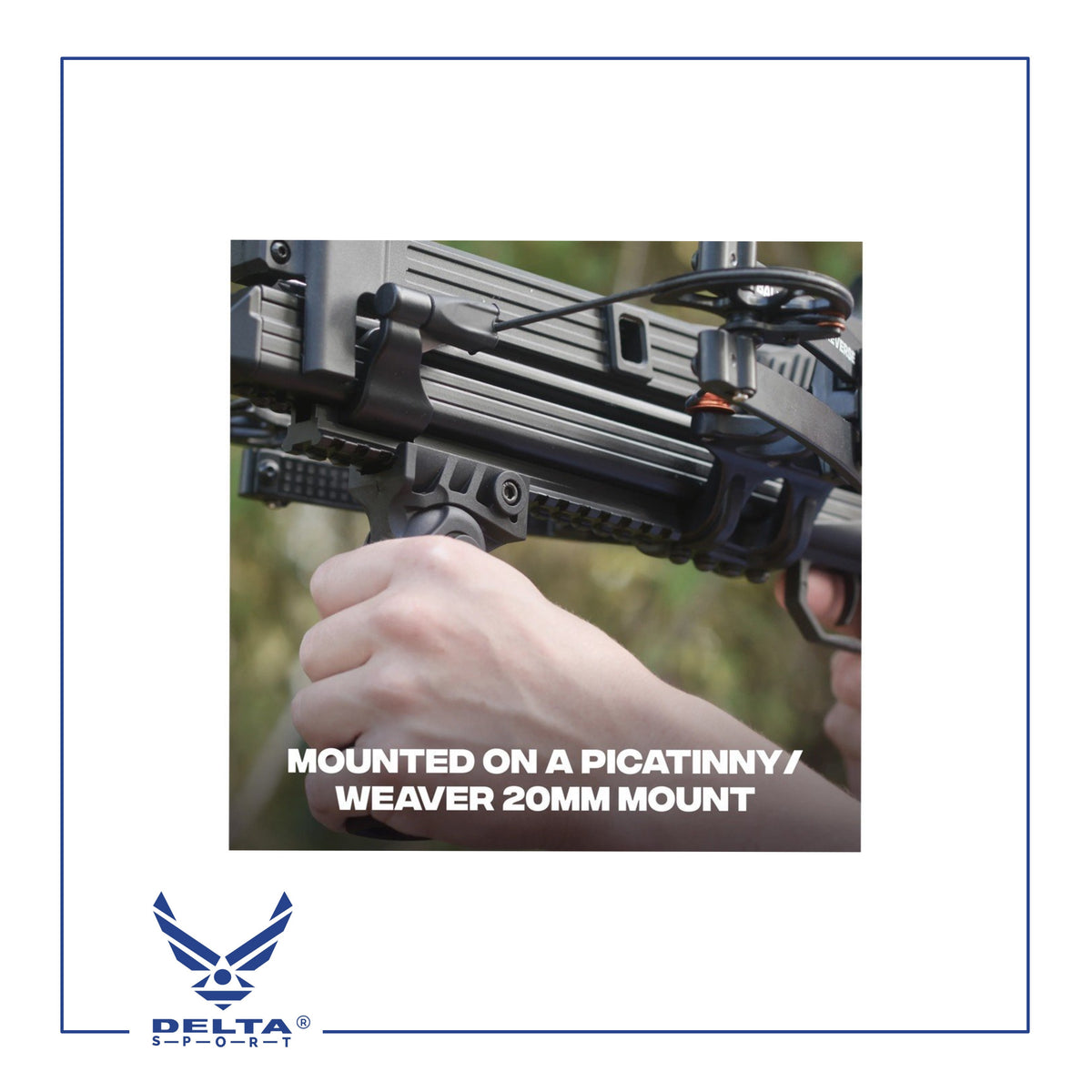 🔹Folding Tactical Vertical Grip – 20mm Picatinny / Weaver Rail.