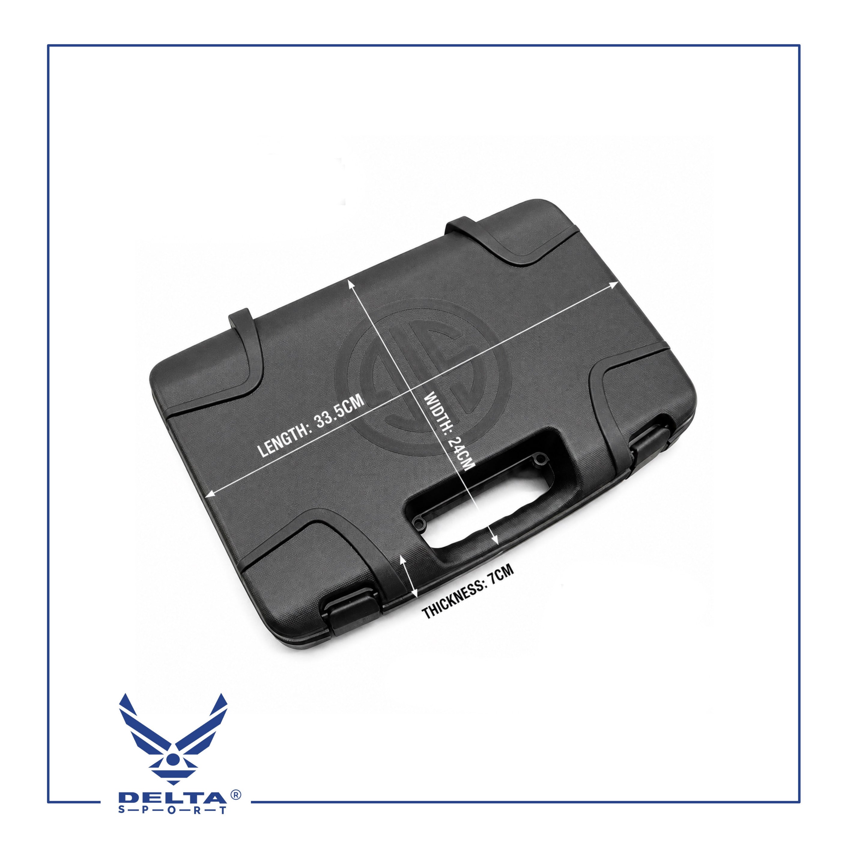 🔹ORIGINAL SIG SAUER Full Size Plastic Pistol Case.