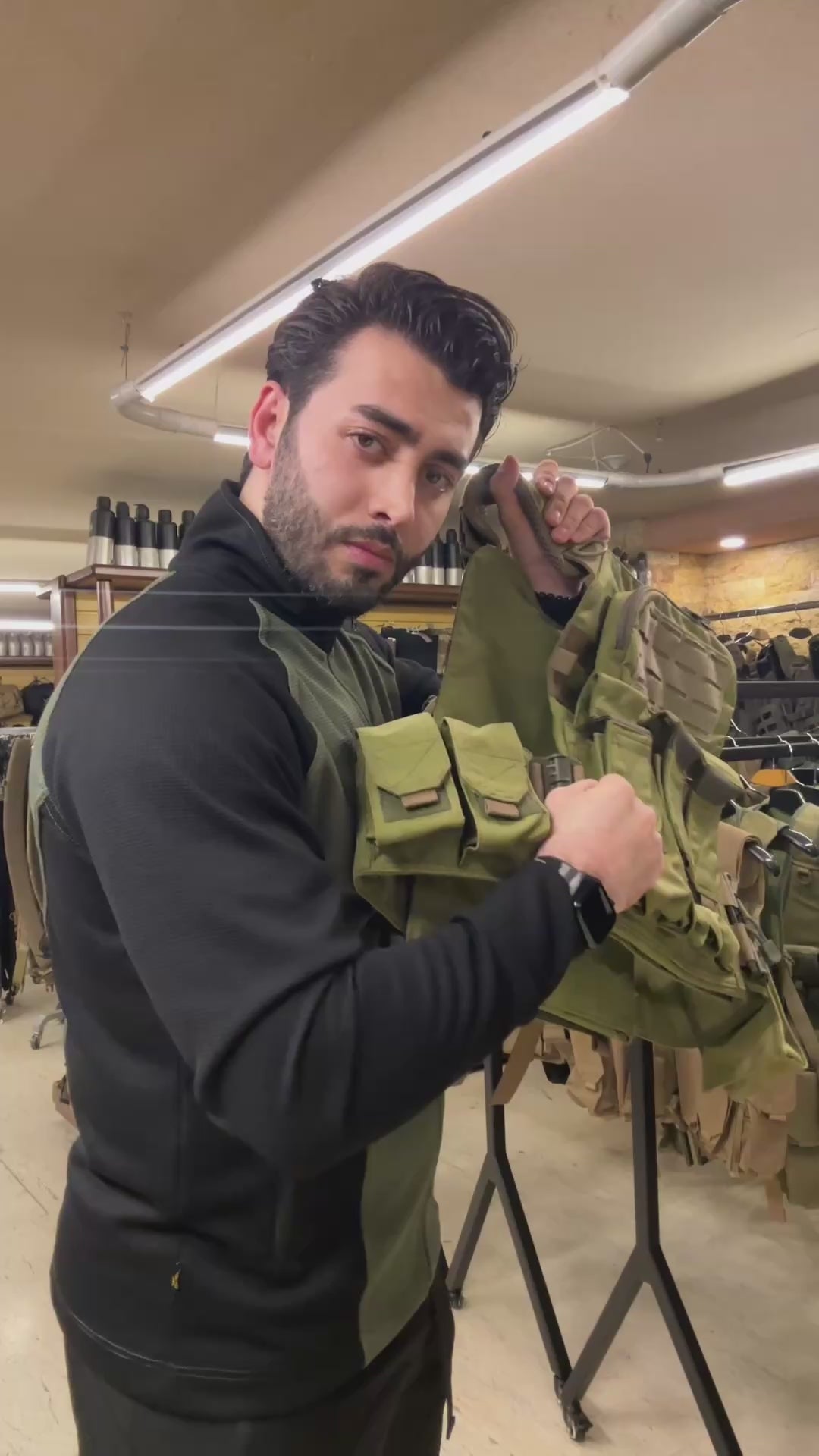 🔹BH Laser Cut Tactical Vest.