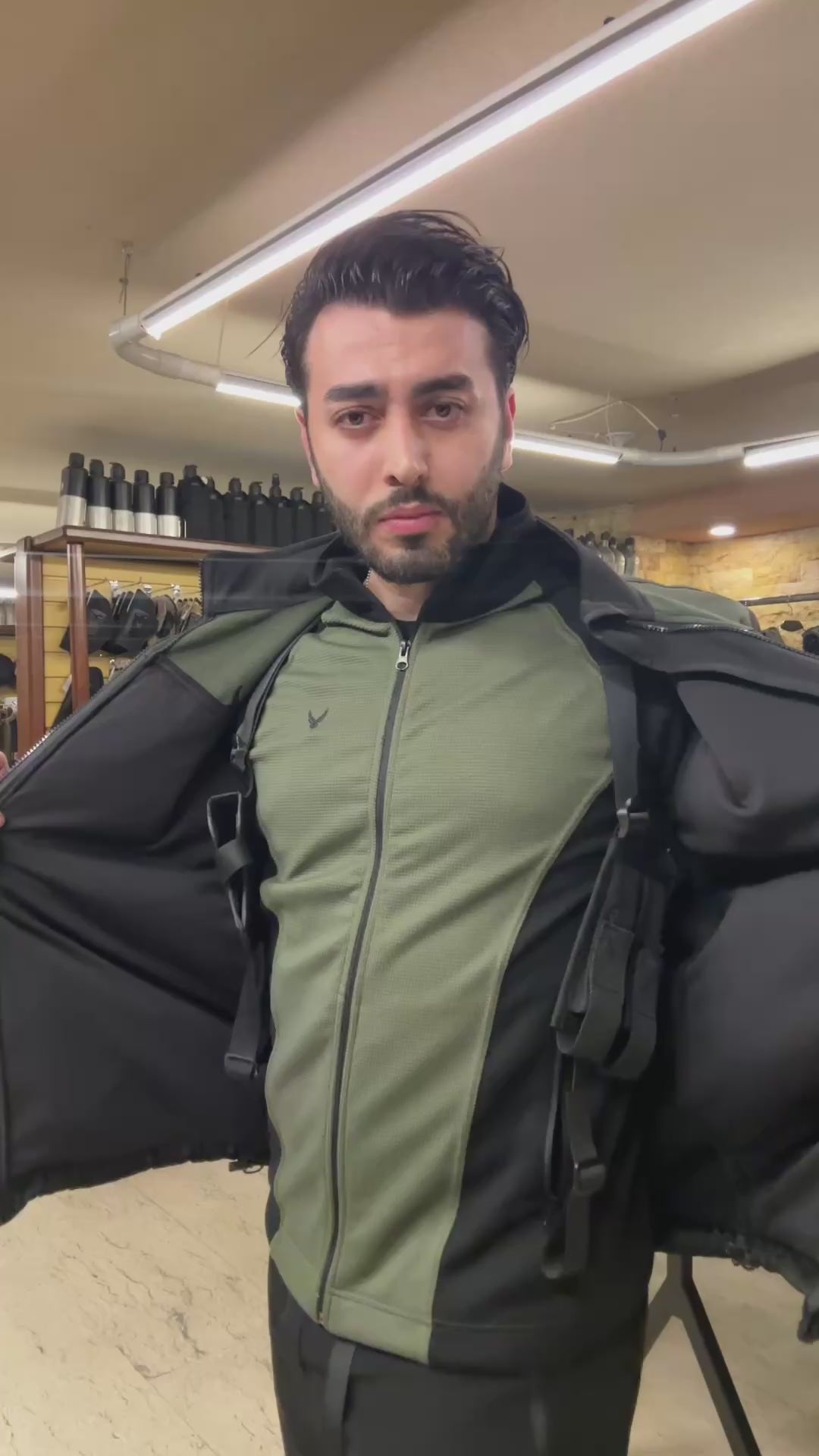 🔹DELTA® Shoulder Holster with 2 Mag Pouches.